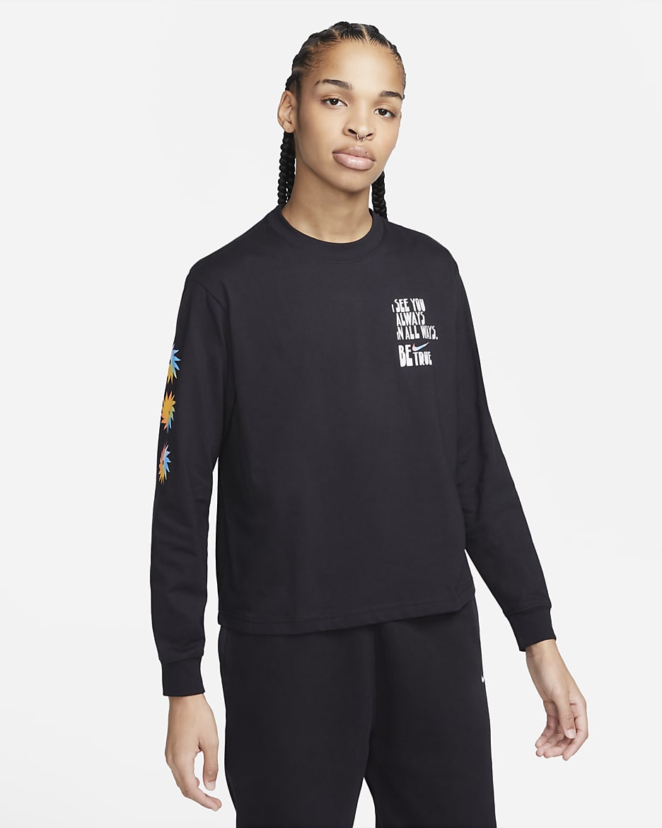 Nike be true sweatshirt hotsell